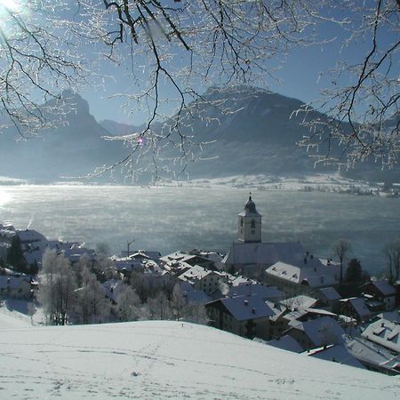 Aberseeblick Pension Ellmauer Sankt Wolfgang im Salzkammergut Bagian luar foto