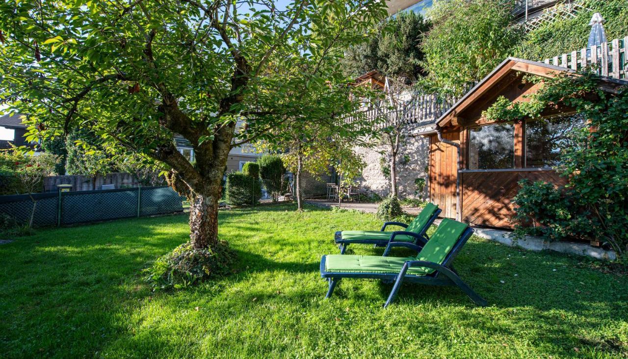 Aberseeblick Pension Ellmauer Sankt Wolfgang im Salzkammergut Bagian luar foto